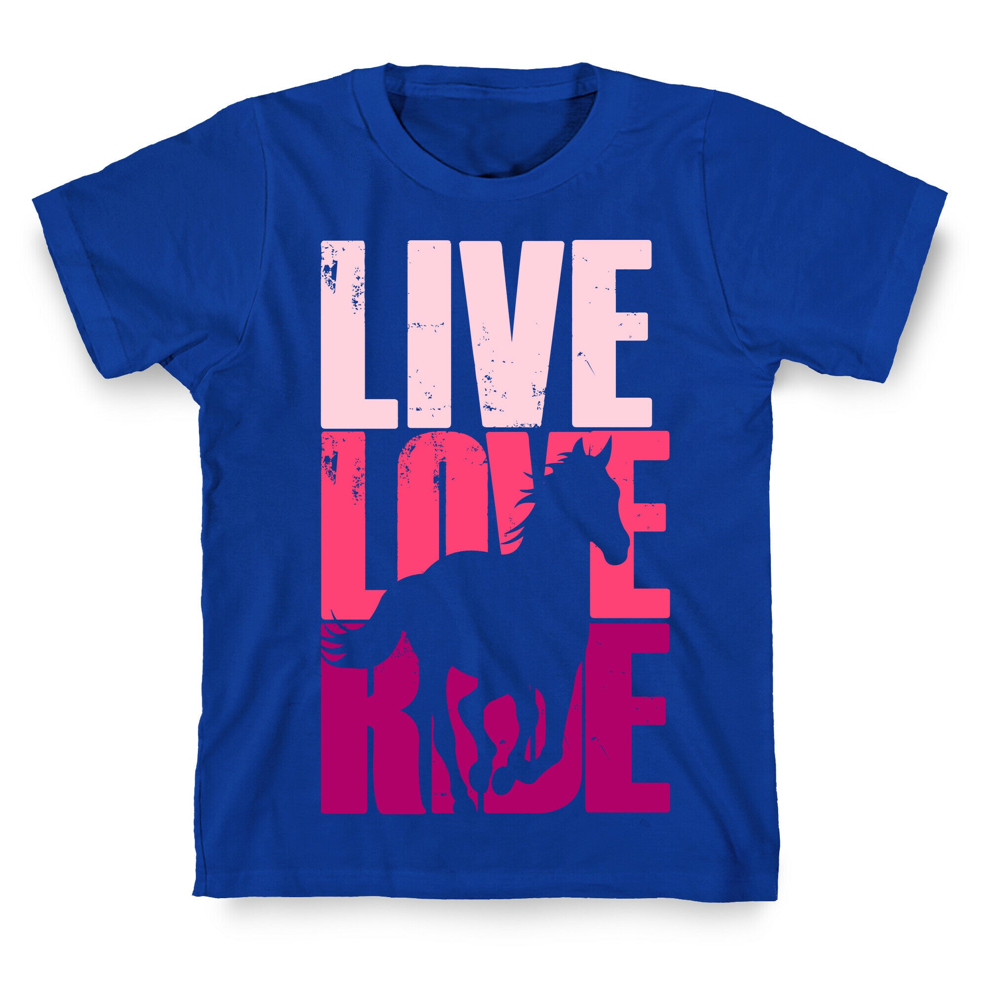 Live, Love, Ride (Horse) T-Shirt